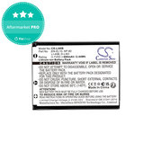 Battery for Olympus MJU, AGFA Optima, Praktica Luxmedia, 660mAh, Li-Ion, 3.7V, LI-42B, HQ