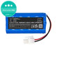 Battery for Ecovacs Deebot M82, Tesla RoboStar T50, T60, T80 Pro, 2600mAh, Li-Ion, 14.8V, BL7402A, HQ