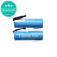 Battery 14430 with mounting plates, 650mAh, Li-Ion, 3.7V, HQ
