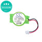 Backup battery for Dell Latitude E6320, 200mAh, Lithium, 3V, 077-A00, HQ