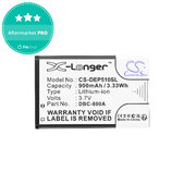 Battery for Doro 1360, 900mAh, Li-ion, 3.7V, DBC-800A, HQ