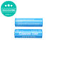 Rechargeable battery, 2pcs, 650mAh, Li-ion, 3.7V, 14430, HQ