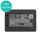 Battery for Panasonic HC-550EB, 4040mAh, Li-Ion, 3.6V, VW-VBT380, HQ