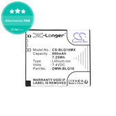 Battery for Leica D-Lux Type 109, Panasonic Lumix DMC-GF3, GX7, LX100, 980mAh, Li-Ion, 7.4V, DMW-BLG10, HQ