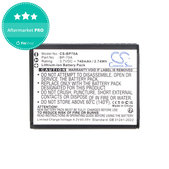 Battery for Samsung ES, ST, 740mAh, Li-Ion, 3.7V, BP-70A, HQ