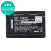Battery for Panasonic HC, HDC, SDR, 3000mAh, Li-Ion, 3.7V, VW-VBK360, HQ