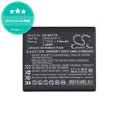 Battery for Panasonic Lumix DMW-BCF10, 940mAh, Li-Ion, 3.7V, DMW-BCF10, HQ