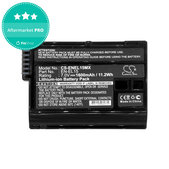 Battery for Nikon Coolpix D7000, 1600mAh, Li-Ion, 7V, EN-EL15, HQ