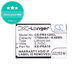 Battery for Panasonic KX-PRX110, 120, 150, 1750mAh, Li-Ion, 3.7V, KX-PRA10, HQ