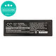 Battery for Scanreco 590, 592, 2000mAh, Ni-MH, 7.2V, RSC7220, HQ