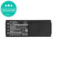 Battery for HBC Radiomatic BA, 2000mAh, Ni-MH, 6V, RHB1220KY, HQ