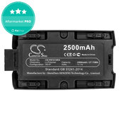 Battery for Parrot Bebop 2, Parrot Bebop 2 Pro, 2500mAh, Li-Pol, 11.1V, HQ