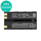 Battery for Geomax Stonex R6, Zoom 35, 5600mAh, Li-Ion, 7.4V, ZBA200, HQ