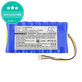 Battery for Chauvin Arnoux 6116, 8335, Scopix Mobiles Oscilloscope II, Megger CA 6543, 3600mAh, Ni-MH, 9.6V, P-1482, HQ