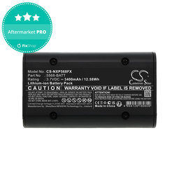 Battery for Nightstick 5566, 5568, 3400mAh, Li-Ion, 3.7V, 5568-BATT, HQ