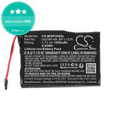 Battery for Mitac Mio P350, P550, 1250mAh, Li-Ion, 3.7V, BL-LP1230, HQ