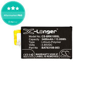Battery for Blackberry Keyone, 3400mAh, Li-Pol, 3.85V, BAT63108-003, HQ