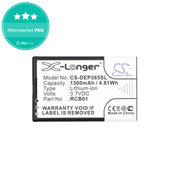 Battery for Doro Primo 365, 1300mAh, Li-Ion, 3.7V, RCB01, HQ