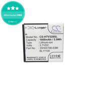 Battery for HTC Desire X, Desire V, 1600mAh, Li-Ion, 3.7V, 35H00190-03M, HQ