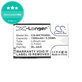 Battery for Nokia 6300 4G, Nokia 8000 4G, 1500mAh, Li-Ion, 3.7V, BL-4AX, HQ