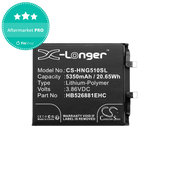 Battery for Honor Magic 5 Pro, 5350mAh, Li-Pol, 3.86V, HB526881EHC, HQ
