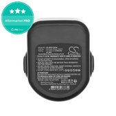 Battery for Black & Decker Cd1202, 2100mAh, Ni-MH, 12V, PS130A, HQ