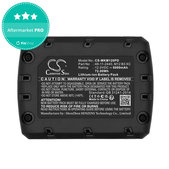 Battery for Milwaukee M12 Redlithium XC 4.0, 6000mAh, Li-Ion, 12V, M12 B3 XC, M12 B4 XC, HQ