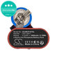 Battery for Ermila Bellina, Moser Chrom Style Pro 1871, 1800mAh, LiFePO4, 3.2V, 1871-0071, HQ