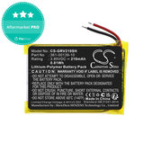 Battery for Garmin Venu 2, 210mAh, Li-Pol, 3.85V, 361-00139-10, HQ