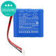 Battery for Sony GTK-XB60, 2600mAh, Li-Ion, 14.8V, 1-853-678-11, HQ