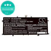 Battery for Asus Zenbook 13, Zenbook 14, 4250mAh, Li-Pol, 15.48V, C41N1904, HQ
