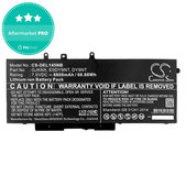 Battery for Dell Latitude 14 5490, Latitude 14 5491, 8800mAh, Li-Ion, 7.6V, 00JWGP, HQ
