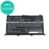 Battery for Dell Inspirion 15, 6400mAh, Li-Pol, 11.4V, 357F9, HQ