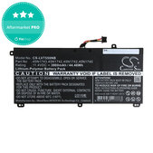 Battery for Lenovo ThinkPad T550, T560, W550, 3900mAh, Li-Pol, 11.4V, 45N1743, HQ