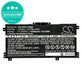 Battery for HP Pavilion X360 15-CR0001NM, 4400mAh, Li-Ion, 11.55V, LK03XL, HQ