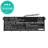 Battery for Acer ConceptD 3, Spin 5, Swift 3, 5, X, Travelmate Spin P4, 3800mAh, Li-Pol, 15.4V, AP18C7M, HQ