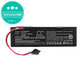 Battery for ETA Navaggio 2228, Cecotec Conga 3290, 3490, 3890, 3200mAh, Li-Ion, 14.4V, 49CE1533, HQ