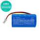 Battery for CleanMate S460, Pure Clean PUCRC25, 2600mAh, Li-Ion, 11.1V, 18650-3S15, HQ