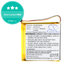Battery for Beats Solo 2, 2.0, 3, 3.0, Pro Wireless, 560mAh, Li-Pol, 3.7V, AEC643333, HQ