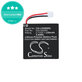 Battery for Logitech H800, 230mAh, Li-Pol, 3.7V, 533-000067, HQ
