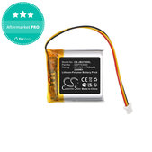 Battery for Sennheiser GSP 350, 500, 670, 350mAh, Li-Pol, 3.7V, AHB552826TPC-2, HQ