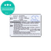 Battery for Agfa, Aosta, Avant, Benq, Minolta, Olympus, Polaroid, 600mAh, Li-Ion, 3.7V, Li-80B, HQ