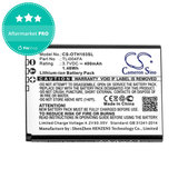 Battery for Alcatel OneTouch 1013, 1035D, 1046D, 400mAh, Li-Ion, 3.7V, TLi004FA, HQ