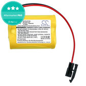 Battery for GE A06b-6093-K001, 2200mAh, Li-MnO2, 6V, BR-AGCF2W, HQ
