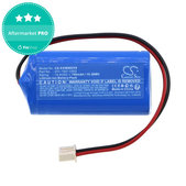 Battery for Ecovacs Winbot 880, 700, 700mAh, Li-Ion, 14.8V, 201-1907-0302, HQ