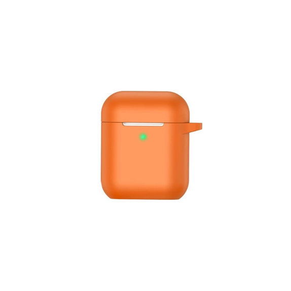 Silicone Case for AirPods 1 and 2, Orange