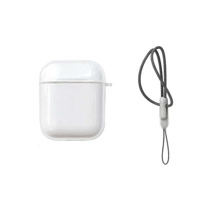 Silicone Case for AirPods 1 and 2, Transparent