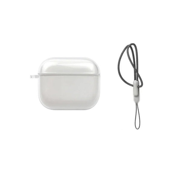 Silicone Case for AirPods 4, Transparent