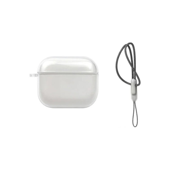 Silicone Case for AirPods 4, Transparent