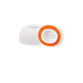Replacement Silicone Ear Tips for AirPods Pro 3, Memory Foam, M, White